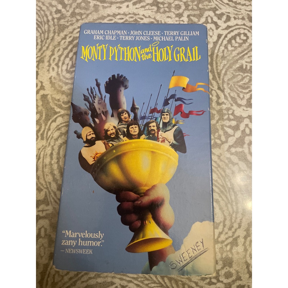 Monty Python and the Holy Grail VHS 1991 RCA Columbia Pictures Graham Chapman